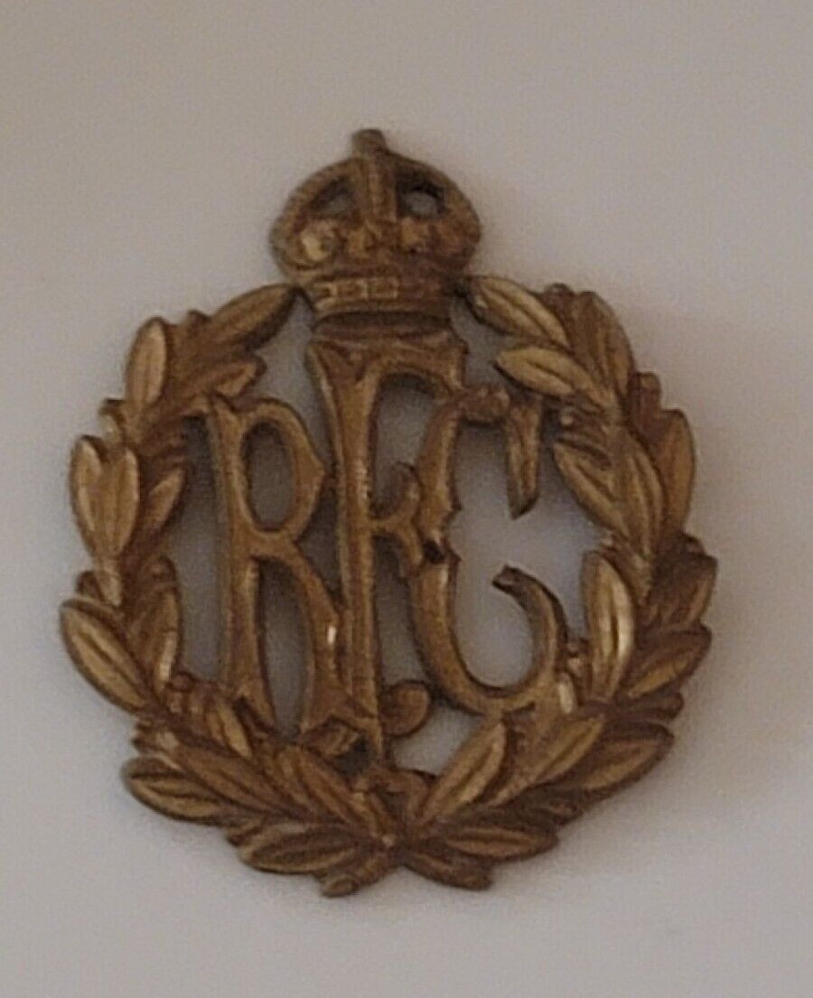 WW1 RFC Royal Flying Corps Cap Badge Canadian England Germany