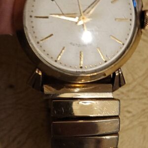 Vtg 1956 Men's Hamilton Automatic 33mm Watch Gold Filled Runs Keeps Time