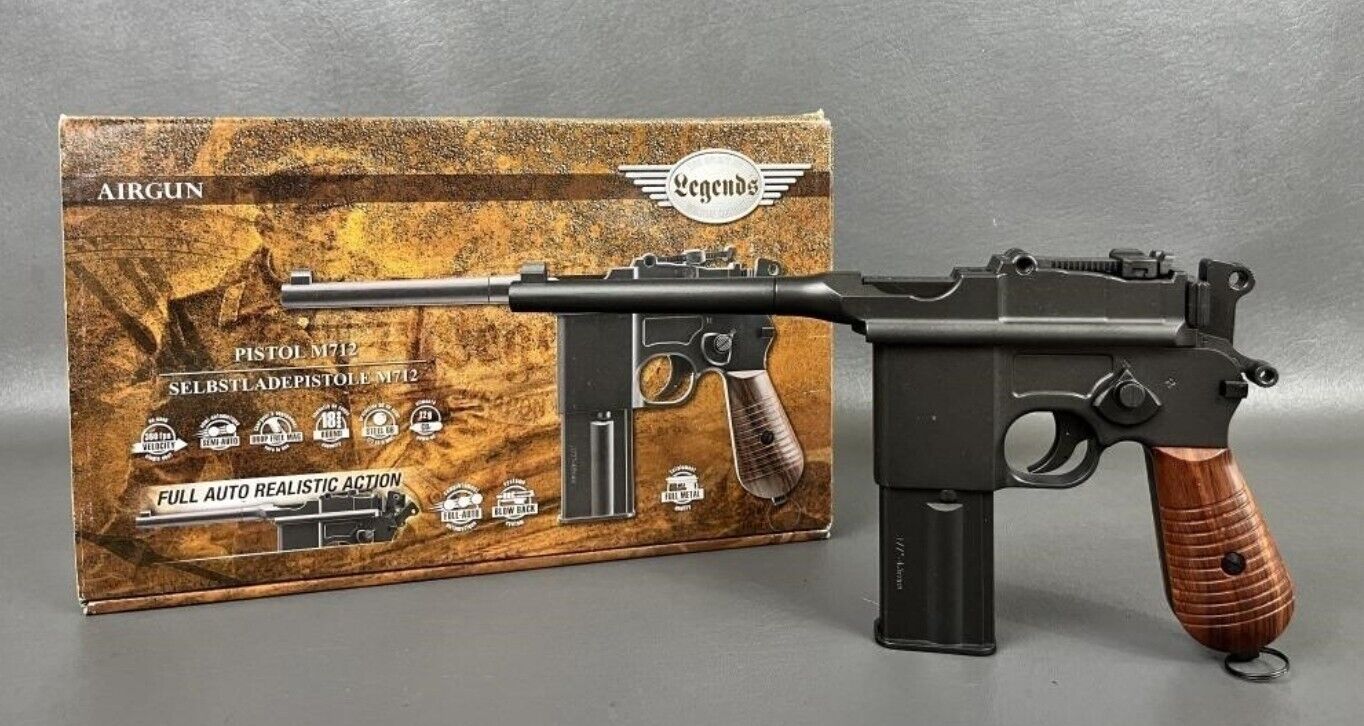 Legends M712 CO2 .177 Cal Air Pistol BB Gun Automatic Family Fun Target Rifle