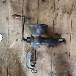 antique enterprise no.189 meat grinder,chopper improved 1886 barn find primitive