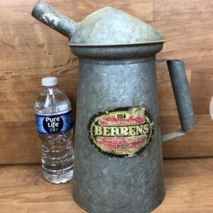 BEHRENS GALVANIZED 2 QT. OIL CAN