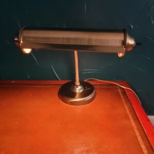 Brushed Brass Piano / Bankers Lamp Flexible Gooseneck Design decor Light Lamp