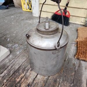 57_8474d3d1-7265-4550-8782-8bec7caeecc9.jpg Vintage Pennsylvania Railroad PRR Stainless Steel 2 Gallon Water Can Keystone