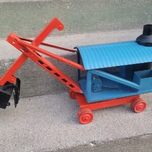 Vintage Buddy L Line Steam Shovel Pressed Steel Construction toy 1920's REPAINT