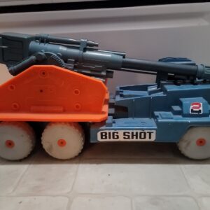 57_8b557f5b-4599-423f-b15a-087ebb093393.jpg MARX BIG SHOT 1960's Missile Mobile Vintage Atomic Cannon Launcher W/ Missiles