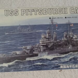 Vintage Model Kit U.S.S. Pittsburgh CA 72 1:700 rare sealed