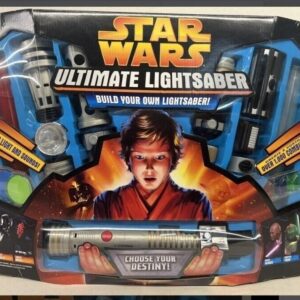 Star Wars Build Your Own Ultimate Lightsaber Hasbro Lucasfilm 2005 RARE SEALED