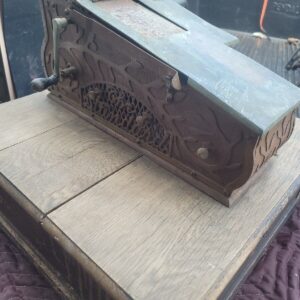 Antique THE STANDARD Cash Register NCR CABINET Drawer Dayton BARN FIND ATTIC