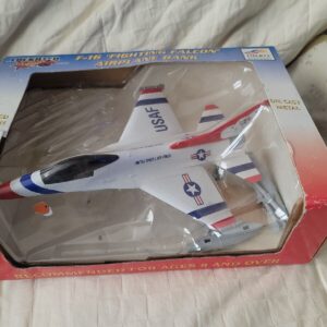 LOCKHEAD USAF FIGHTER FALCON MODEL JET NIB DIECAST
