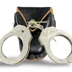 VGT Authentic Correctional Facility Handcuffs Leather Pouch