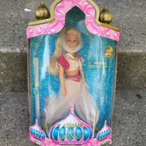 57_9e22a111-3e3b-461c-91a4-2130a5b727f6.jpg I Dream of Genie Doll 1997 1st Episode The Lady in the Bottle Original Box RARE