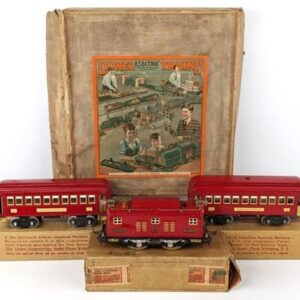 Vintage Prewar Lionel 2528WS 5-Star General Red Set Original Box