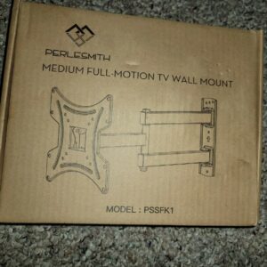 57_ac9ca700-85ff-4d66-b411-15cead01ee22.jpg PERLESMITH Full Motion TV Wall Mount Bracket for 13-42 Inch TVs with Swivel & 16