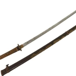 VINTAGE Noshu Fujiwara Kanefusa Katana Japanese Sword Koshirae WWII Collectible