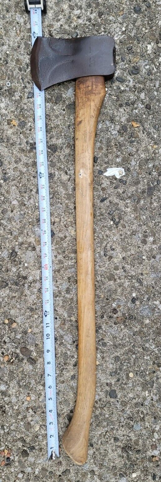 Vintage Montgomery Wards Master Quality Single Bit AXE Phantom Bevels