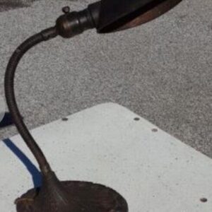 Vintage Aladin No. 50 gooseneck desk lamps, needs work