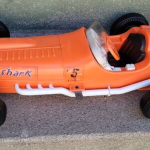 Vintage Remco Shark Fin 1960s Battery Driven Racing Teather Car McCoy Style