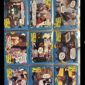 Pee Wee Herman Playhouse Fun Packs Card Set 1-33 Topps 1989