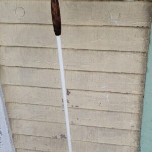 Conran Mid Century Modern White & Teak Adjustable Floor Lamp