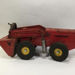 57_d28609fa-2c09-4b1a-8c55-b898cb6b38f6.jpg Vintage Nylint Red Pressed Steel Hough Payloader Front End Loader Tractor Toy