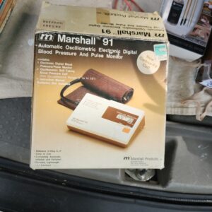 Marshall 80 Oscillometric Electronic Digital Blood Pressure Pulse Monitor New