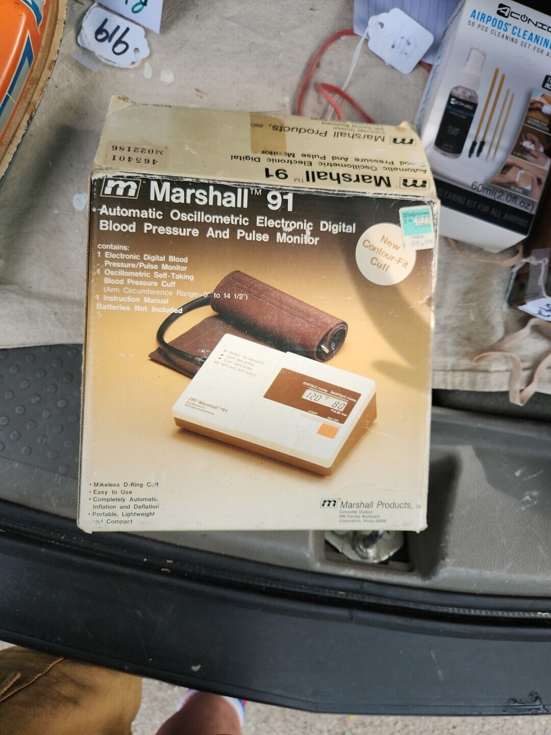 Marshall 80 Oscillometric Electronic Digital Blood Pressure Pulse Monitor New