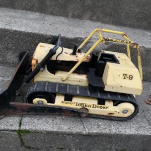 Vintage Tonka T-9 Bulldozer, Turbo-Diesel, 1980s, 43101