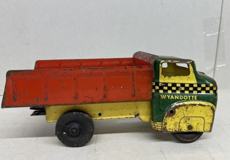 Vintage Wyandotte 1930's Pressed Steel 12.5" Truck Restoration Parts
