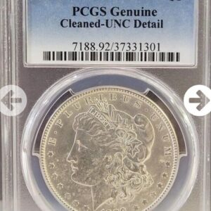 57_dc395ca1-5331-405a-ba9c-54625d1904bf.jpg 1889 Morgan Silver Dollar NGC Uncirculated Collectible Coin Money Cash