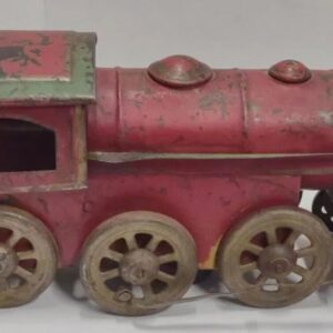 Early 1900s DAYTON Hillclimber HILL CLIMBER Train Steam Engine Friction Toy Red