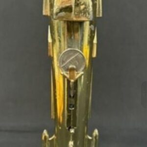 VTG 1960s 'Satellite' Rocket Ship Mechanical Bank Duro  JOHN H. GLENN JR Orbit