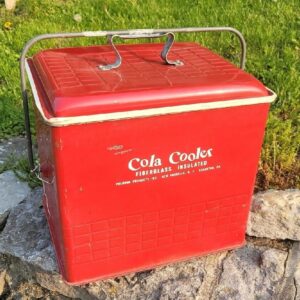 vintage Cola Cooler Fiberglass Insulated Cooler Unique Decor Poloron Productions