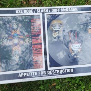 Funko Pop! Albums 23 Guns N’ Roses Appetite For Destruction Figure Set Sealed!!