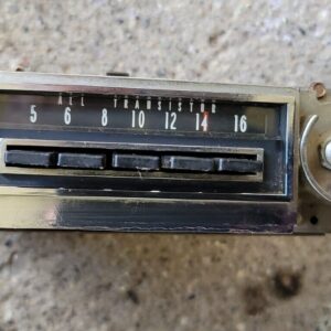 1966 Chevy 986545 Impala Bel Air Biscayne Radio Wards Model 611 Untested