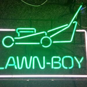 57_eef05d11-35de-4c5b-a0cc-d84b0531a055.jpg Vintage Original Lawn-boy Neon Sign Lamp Light Visual Bar Collection 25"x20"