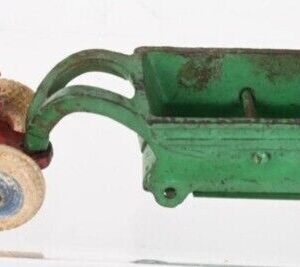 Antique 1920-30s Arcade Cast Iron Allis Chalmers Tractor Bottom Dump Trailer 365