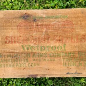 57_fdacce46-2c6c-4b3e-b0a6-1816f224f566.jpg Remington UMC Shur Shot 12 Gauge Kleanbore Small Arms Wooden Ammo Box Wood Crate
