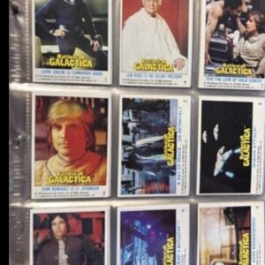 BATTLESTAR GALACTICA Gum TRADING CARDS  Lot Of 45 1978