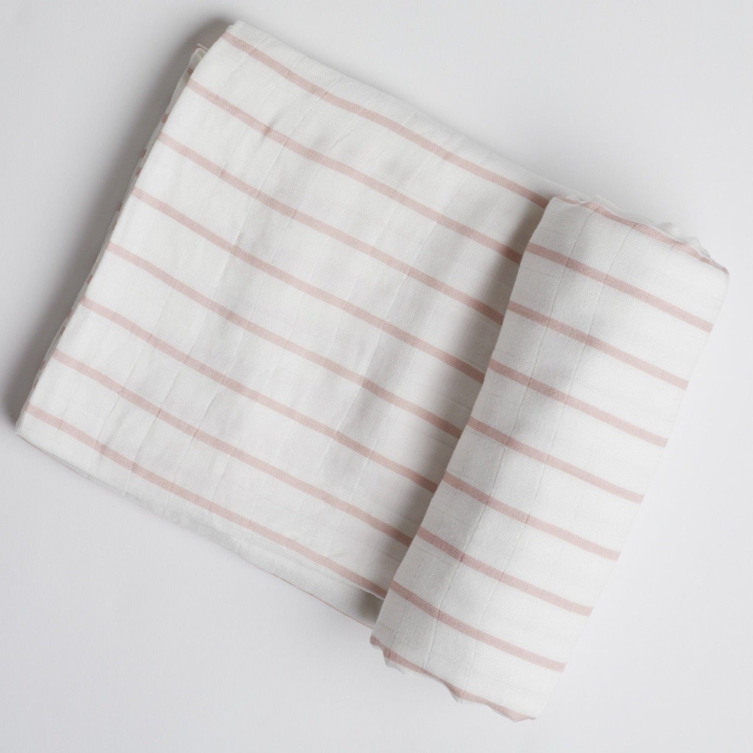 Blossom Pink Stripe Swaddle