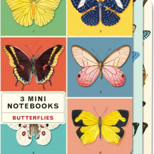 Butterflies Mini Notebooks S/3