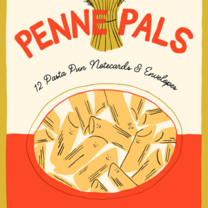 618615258.png Penne Pals: 12 Pasta Pun Notecards & Envelopes