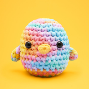 Pastel Kiki the Chick, The Woobles Beginner Crochet Kit - B&N Excluive