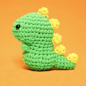 Fred the Dinosaur, The Woobles Beginner Crochet Kit