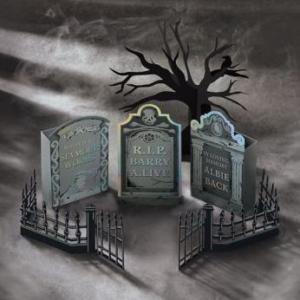 Graveyard Paper Craft Kit