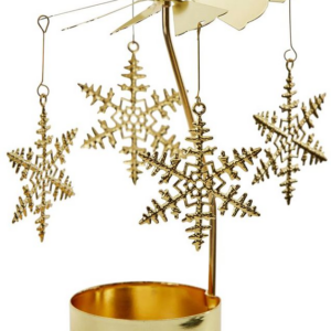 619292548.png Snowflake Carousel Tealight Holder