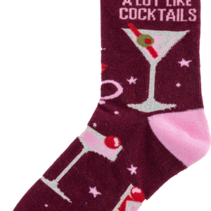 It's Beginning to Look a Lot Like Cocktails Socks
