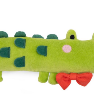619293870.png Les Toupitis Crocodile Plush Toy Rattle