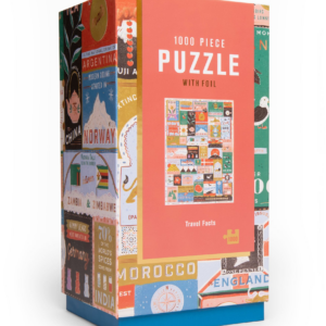 Travel Facts 1000 Piece Puzzle