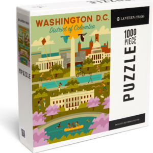 Washington DC Geometric Activities 1000 Piece Puzzle