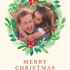 619416523_12663633-3f18-403f-93d1-4620b6896da0.png Winter Greenery Wreath Photo Card